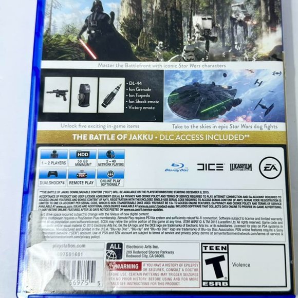 3 PS4 Games NEW Unopened Battlefield 2042 Star Wars Battlefront Borderlands 3 - Picture 11 of 11